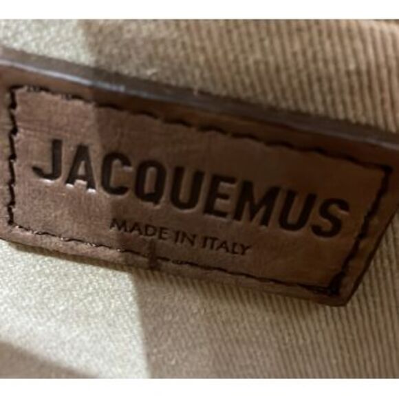 Jacquemus Le Grand Chiquito Bag Nubuck Large Brown - Picture 6 of 6
